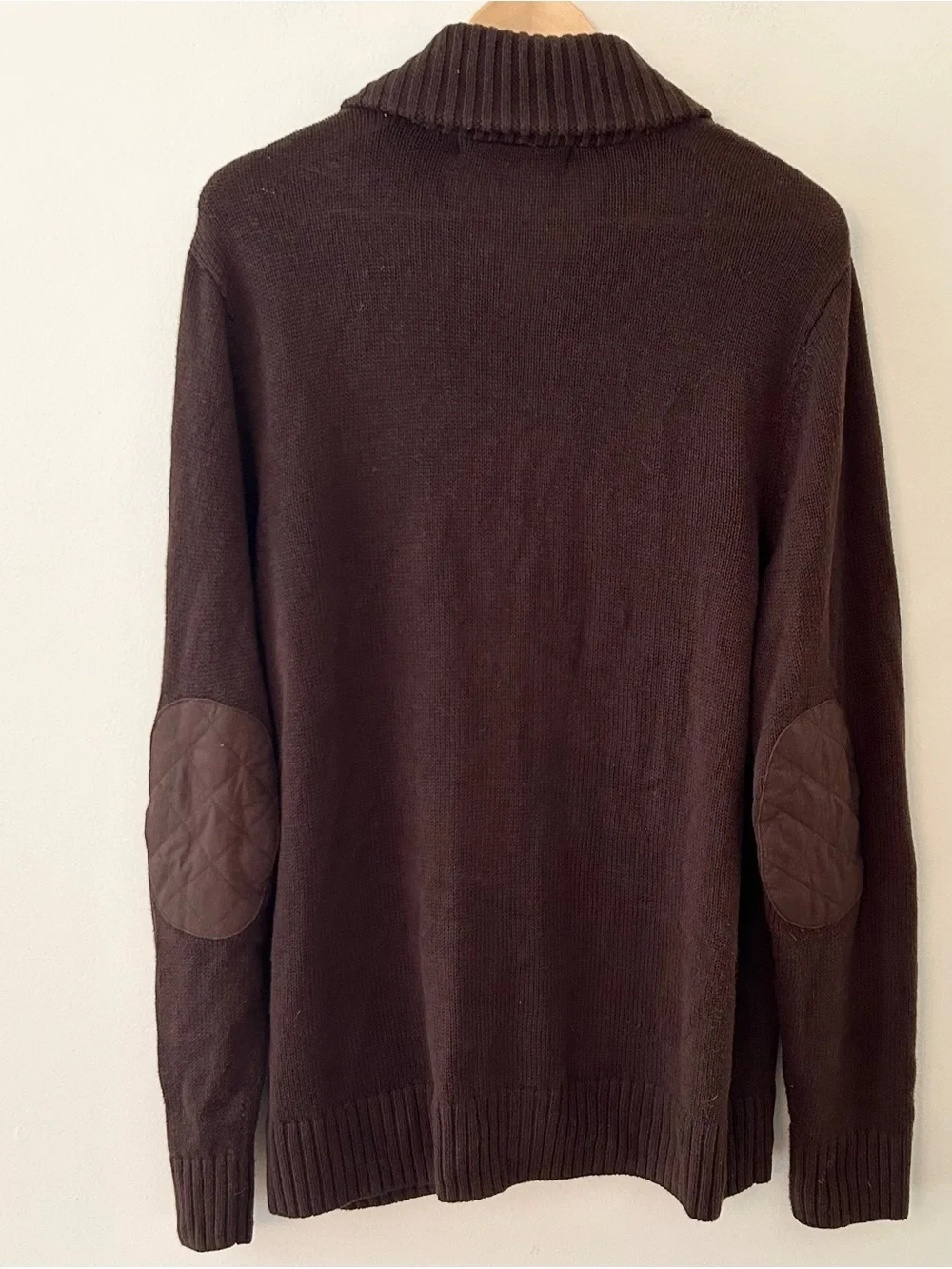 REI Army Green Men's Cardigan Sweater Medium